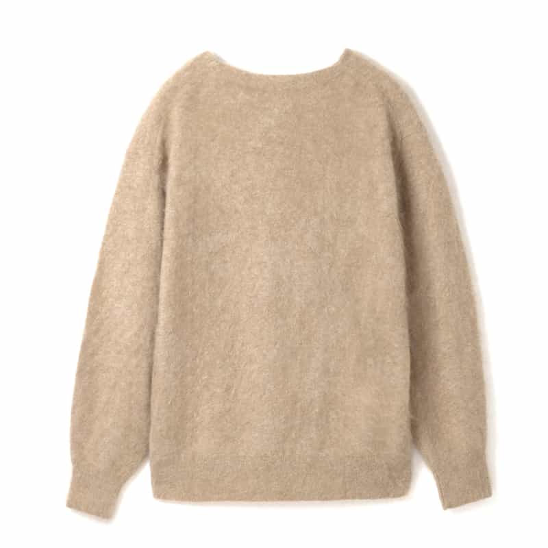 PIPPIOLINO PIPPIOLINO＜ピッピオリーノ＞ バーニーズ　ニューヨーク限定 ヘンリーネックニットプルオーバー BEIGE