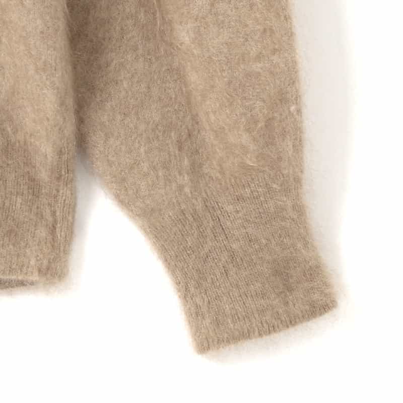 PIPPIOLINO PIPPIOLINO＜ピッピオリーノ＞ バーニーズ　ニューヨーク限定 ヘンリーネックニットプルオーバー BEIGE