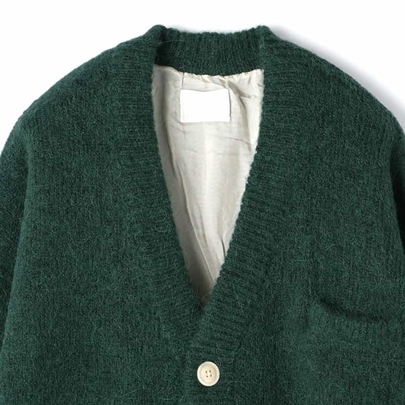 PIPPIOLINO PIPPIOLINO＜ピッピオリーノ＞ バーニーズ　ニューヨーク限定ニットカーディガン GREEN