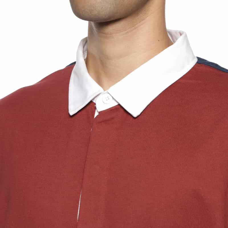 LQQK STUDIO LQQK STUDIO＜ルックスタジオ＞ スウェットポロシャツ MULTI COLOR