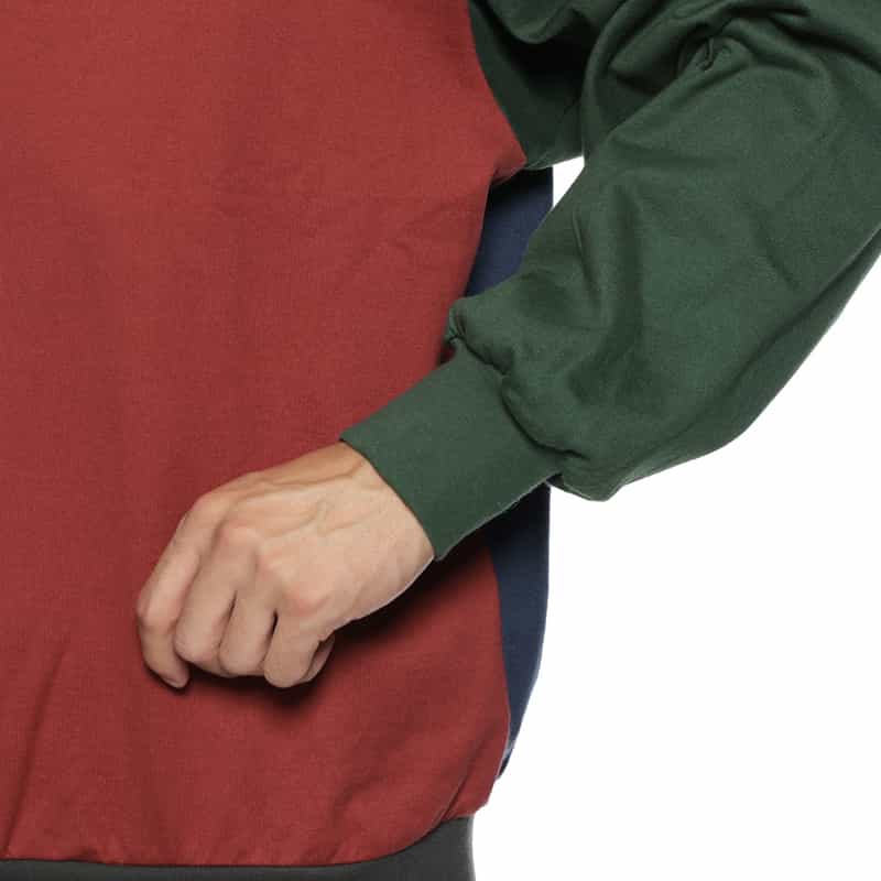 LQQK STUDIO LQQK STUDIO＜ルックスタジオ＞ スウェットポロシャツ MULTI COLOR