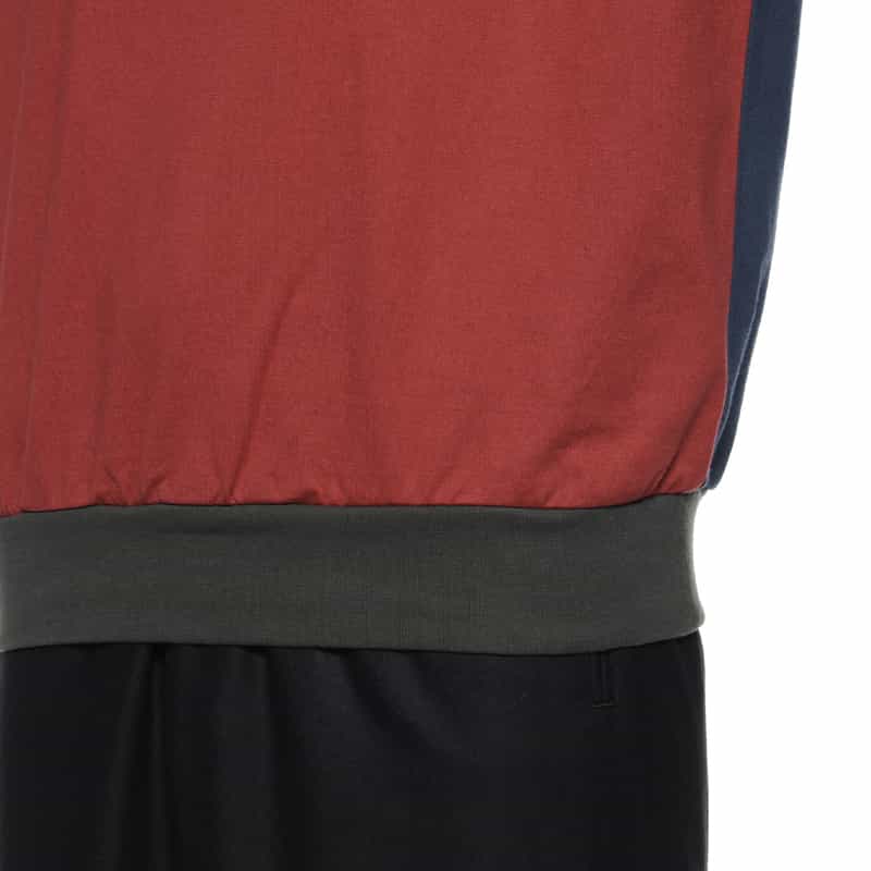 LQQK STUDIO LQQK STUDIO＜ルックスタジオ＞ スウェットポロシャツ MULTI COLOR