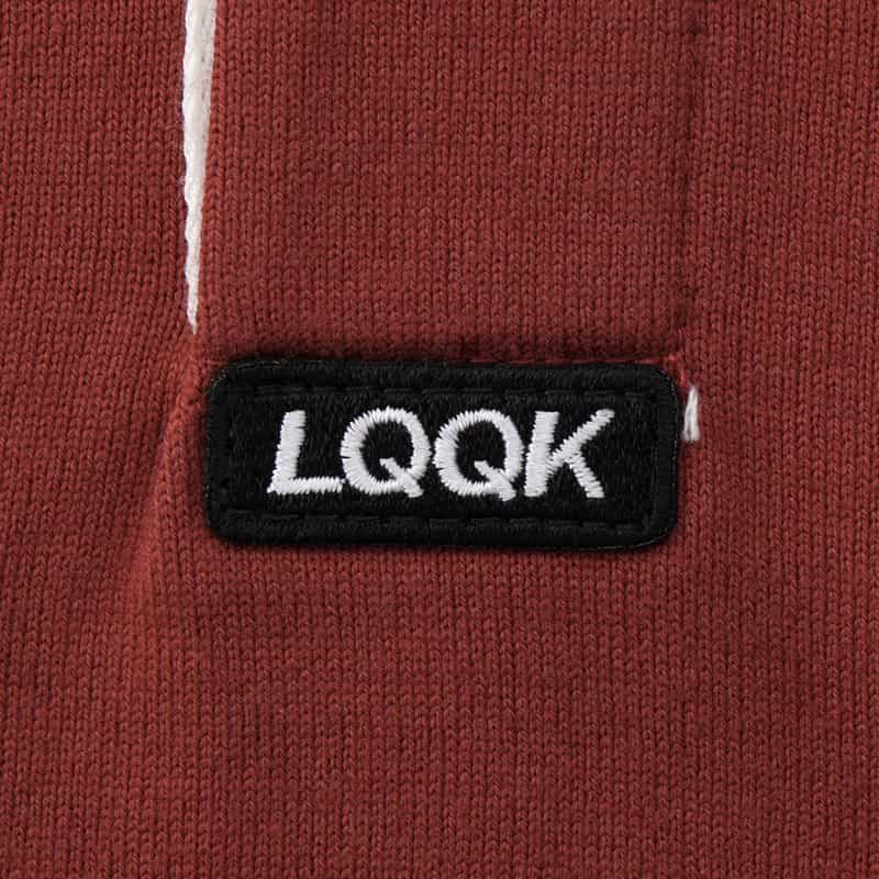 LQQK STUDIO LQQK STUDIO＜ルックスタジオ＞ スウェットポロシャツ MULTI COLOR