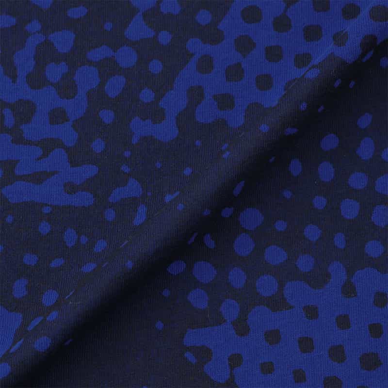 LQQK STUDIO LQQK STIDIO＜ルック スタジオ＞ プリントTシャツ BLUE