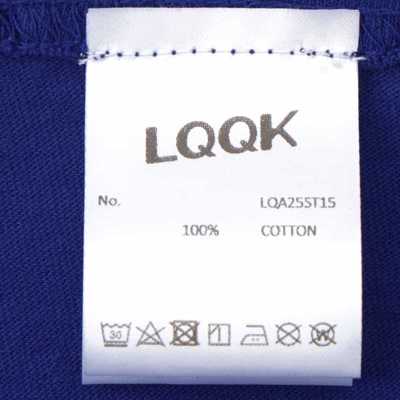 LQQK STUDIO LQQK STIDIO＜ルック スタジオ＞ プリントTシャツ BLUE
