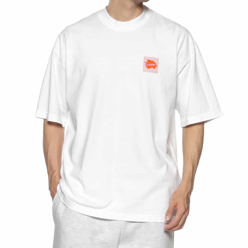 LQQK STUDIO LQQK STUDIO＜ルックスタジオ＞ プロントロゴTシャツ WHITE