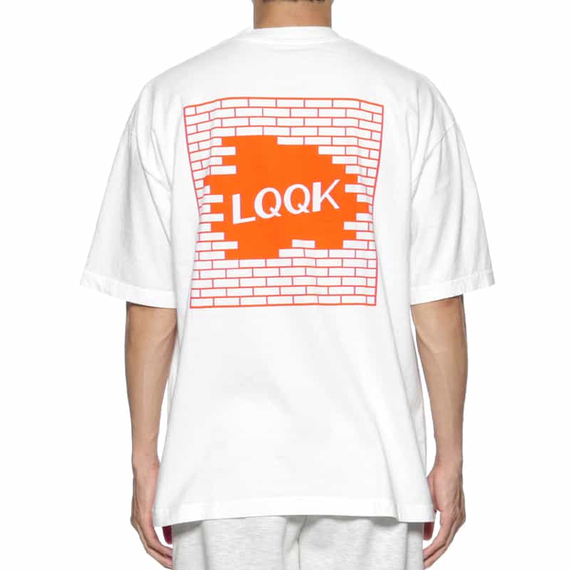 LQQK STUDIO LQQK STUDIO＜ルックスタジオ＞ プロントロゴTシャツ WHITE