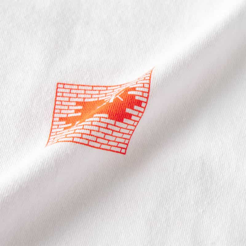 LQQK STUDIO LQQK STUDIO＜ルックスタジオ＞ プロントロゴTシャツ WHITE