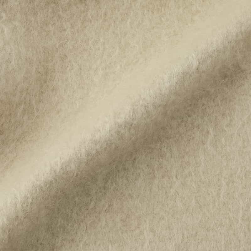 BARNEYS NEW YORK シャギー素材コクーンコート BEIGE