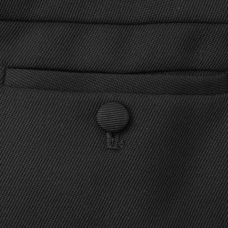 BARNEYS NEW YORK セットアップ カルゼ素材パンツ BLACK