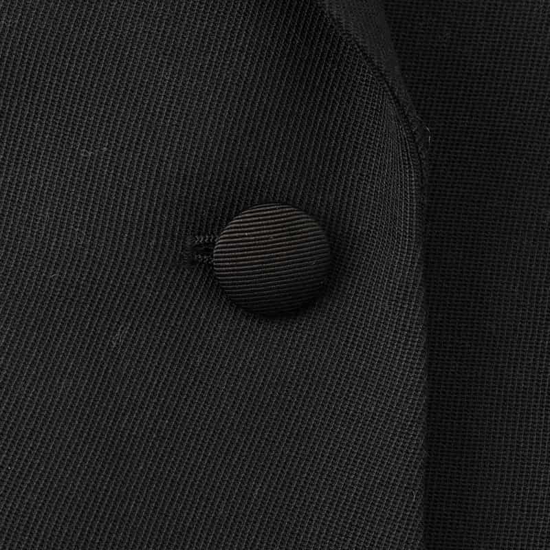 BARNEYS NEW YORK セットアップ カルゼ素材テーラードジャケット BLACK