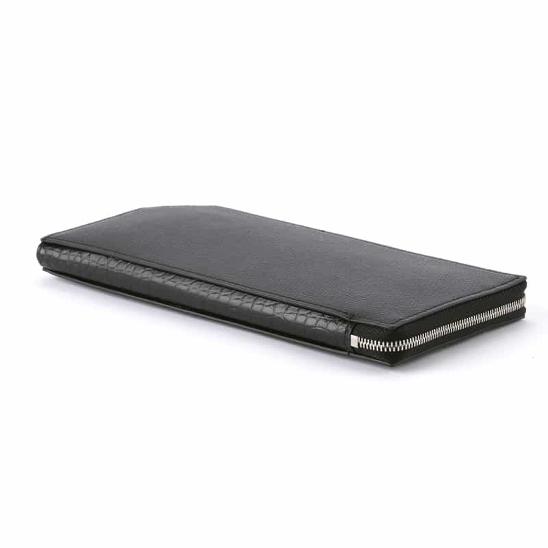 CAMILLE FOURNET CAMILLE FOURNET＜カミーユ フォルネ＞ ロングジップウォレット BLACK