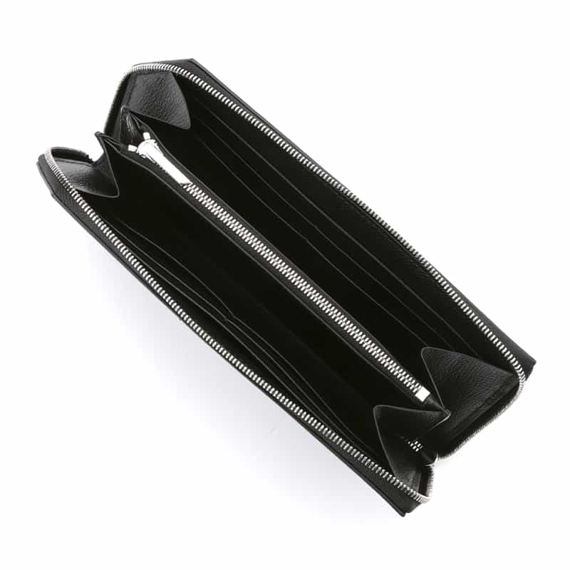 CAMILLE FOURNET CAMILLE FOURNET＜カミーユ フォルネ＞ ロングジップウォレット BLACK