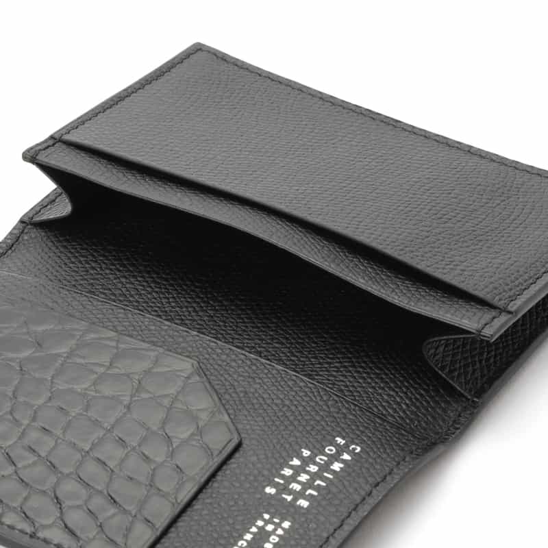 CAMILLE FOURNET CAMILLE FOURNET＜カミーユ フォルネ＞ カードケース BLACK