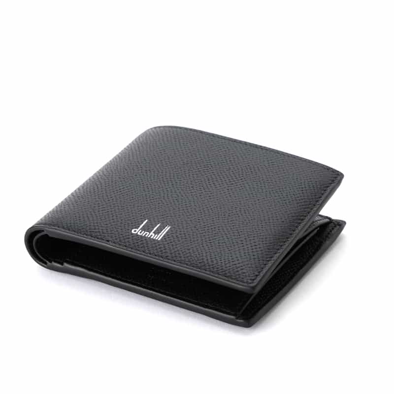 DUNHILL DUNHILL＜ダンヒル＞ 二つ折りウォレット BLACK