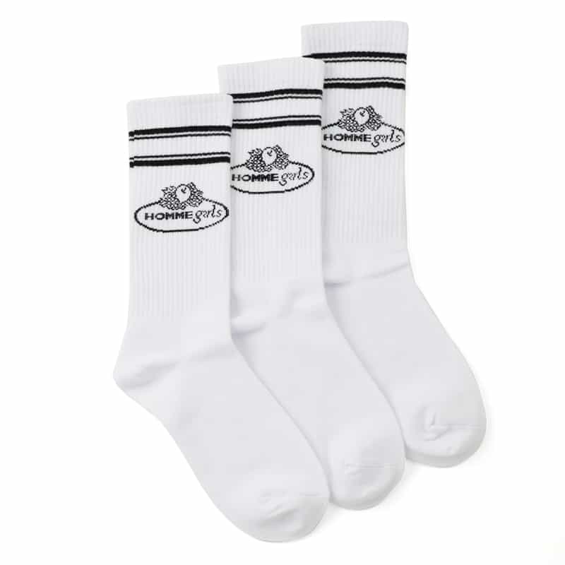 HOMME GIRLS ＜オム ガールズ＞ソックス（3足セット）