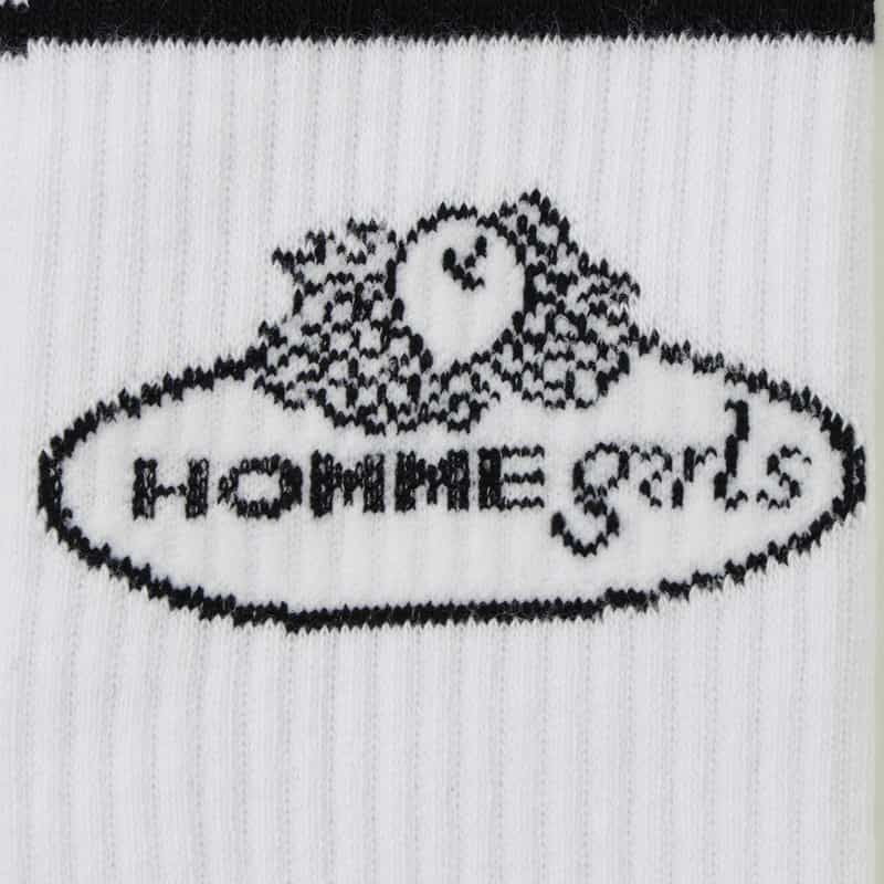 HOMME GIRLS HOMME GIRLS ＜オム ガールズ＞ソックス（3足セット） WHITE