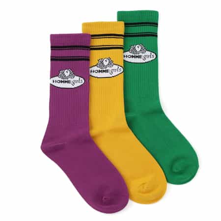 HOMME GIRLS ＜オム ガールズ＞ソックス（3足セット）