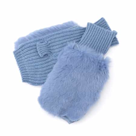 ALPO ＜アルポ＞レッキスファー付きフィンガーレスニットグローブ