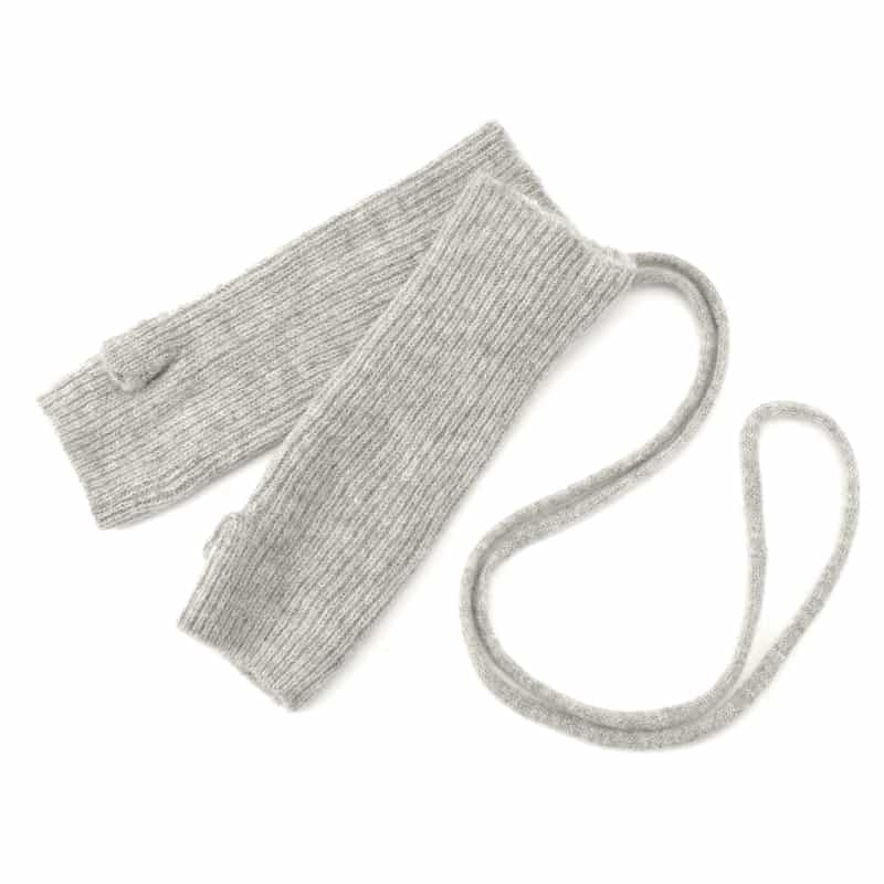 ALPO ALPO ＜アルポ＞フィンガーレスニットグローブ LIGHT GRAY