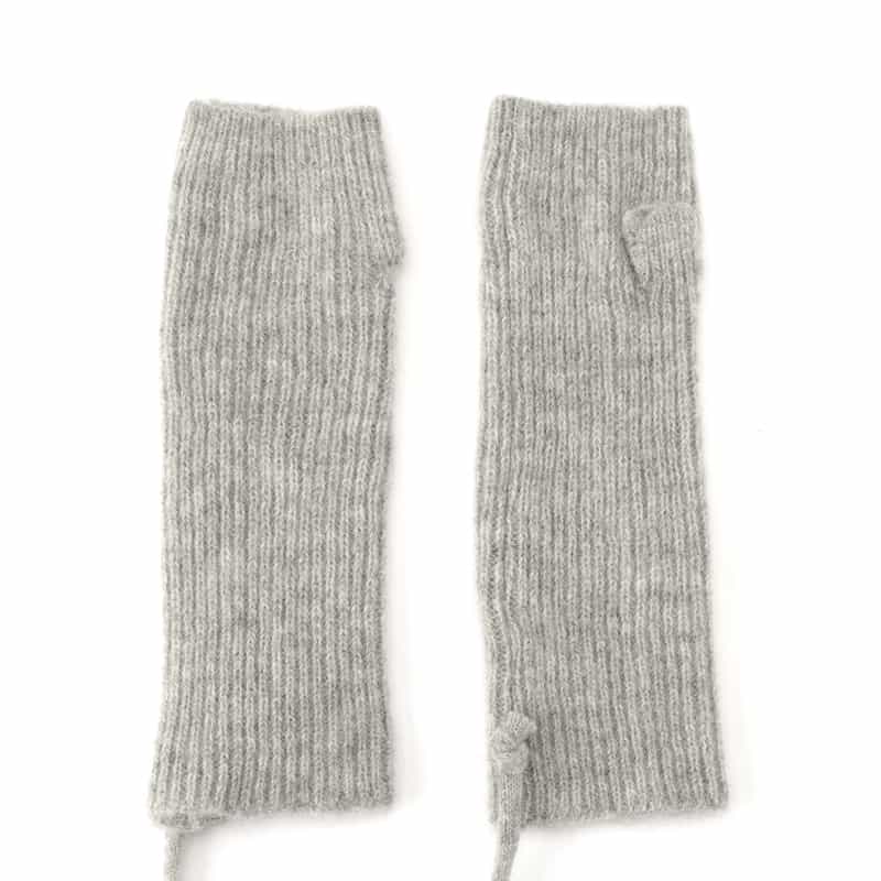 ALPO ALPO ＜アルポ＞フィンガーレスニットグローブ LIGHT GRAY