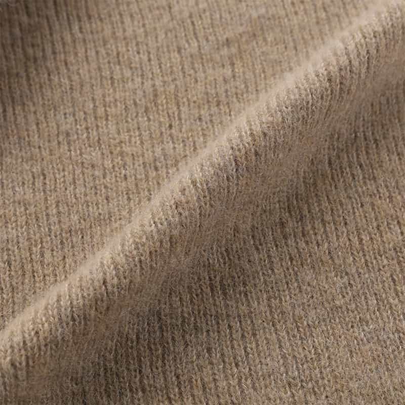 ALPO ALPO ＜アルポ＞フード付きリブニットスカーフ BEIGE