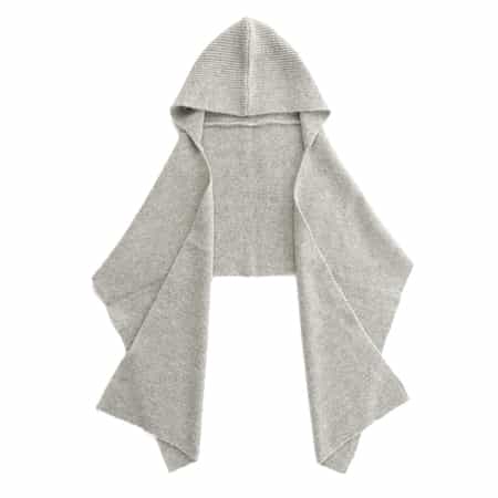 ALPO ＜アルポ＞フード付きリブニットスカーフ