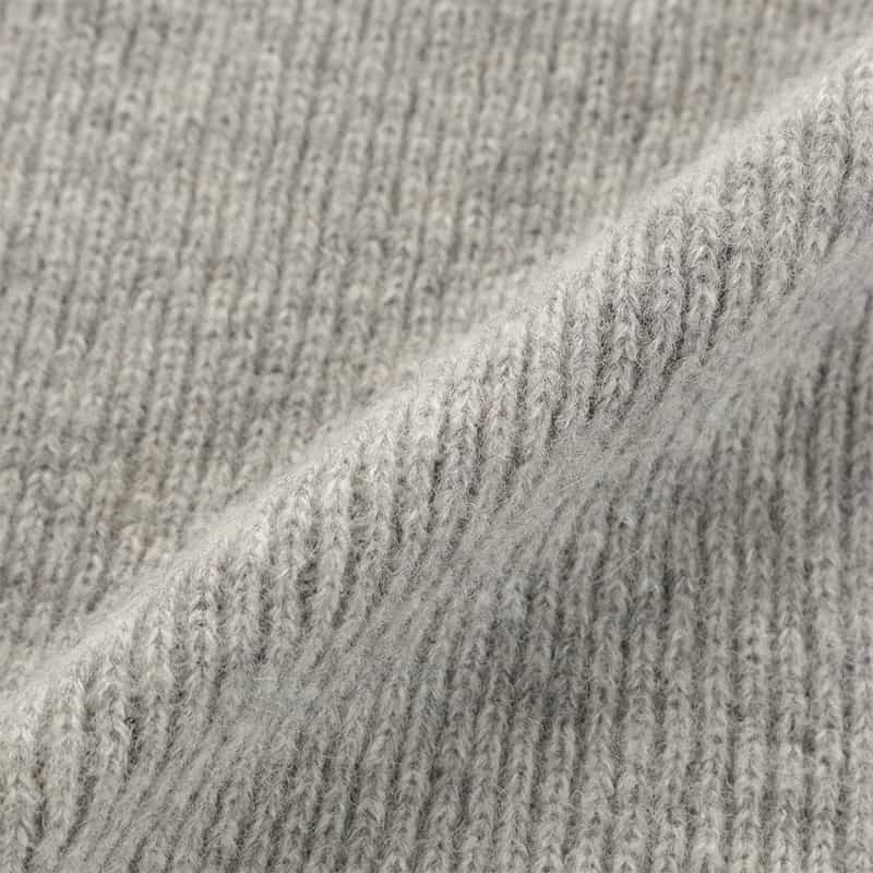 ALPO ALPO ＜アルポ＞フード付きリブニットスカーフ LIGHT GRAY