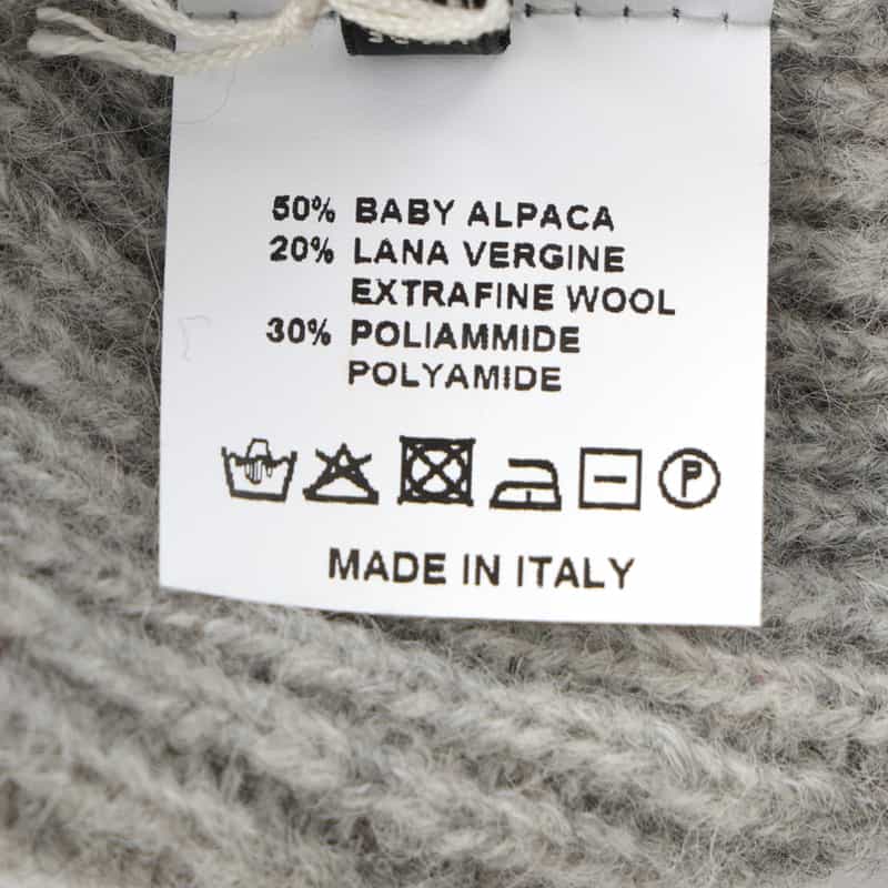 ALPO ALPO ＜アルポ＞フード付きリブニットスカーフ LIGHT GRAY