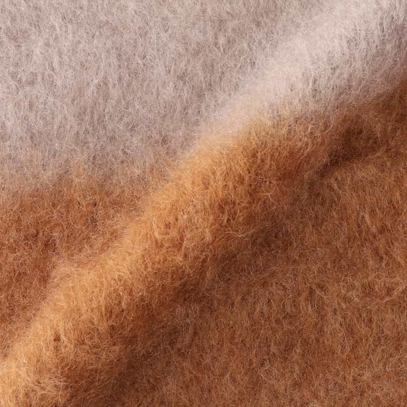 MANTAS EZCARAY MANTAS EZCARAY ＜マンタス エスカレイ＞フリンジスカーフ ORANGE