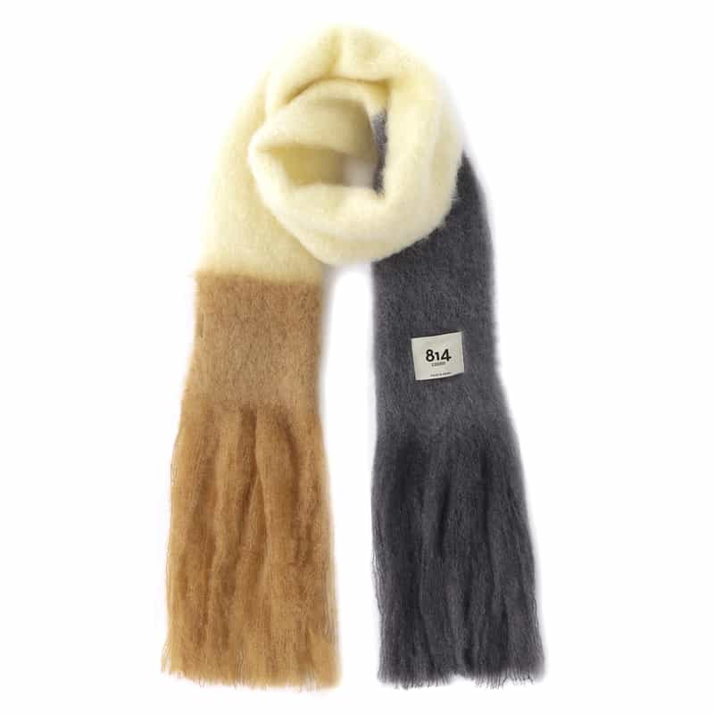 MANTAS EZCARAY MANTAS EZCARAY ＜マンタス エスカレイ＞フリンジスカーフ BROWN