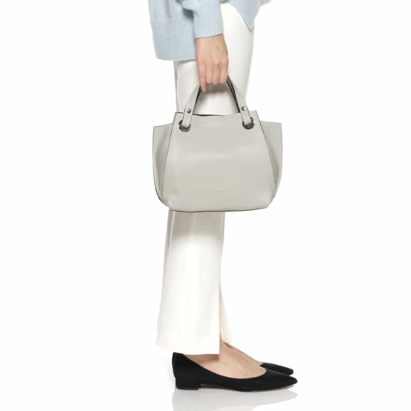 RIPANI RIPANI<リパーニ> ハンドバッグ “AIRONE“ IVORY