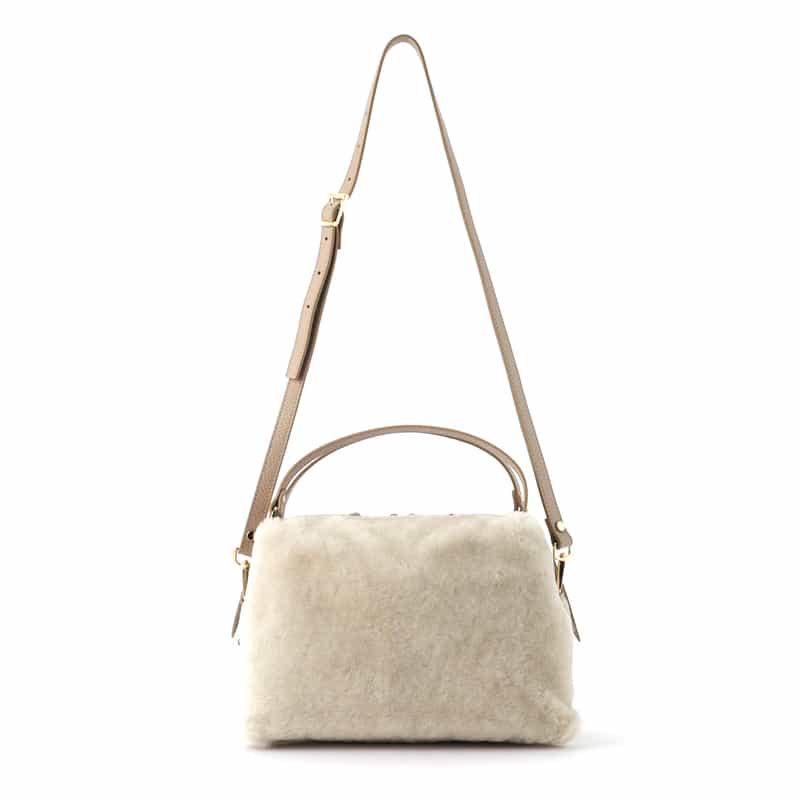 RIPANI RIPANI<リパーニ>ショルダーバッグ “RONDINE“ GRAY BEIGE