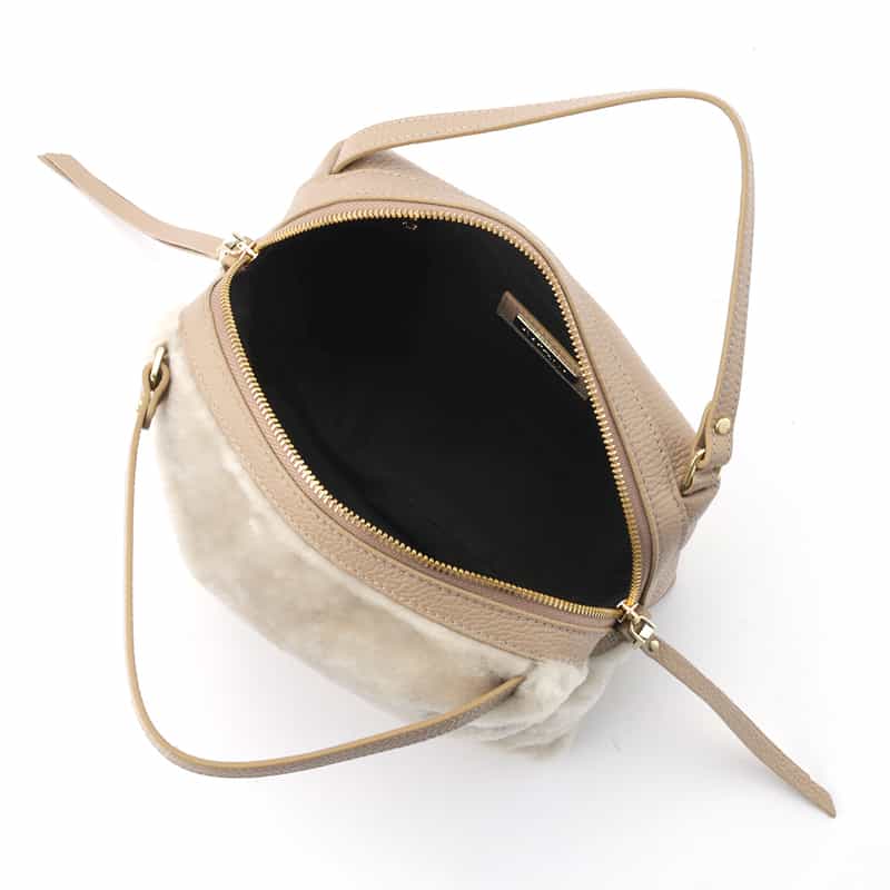 RIPANI RIPANI<リパーニ>ショルダーバッグ “RONDINE“ GRAY BEIGE