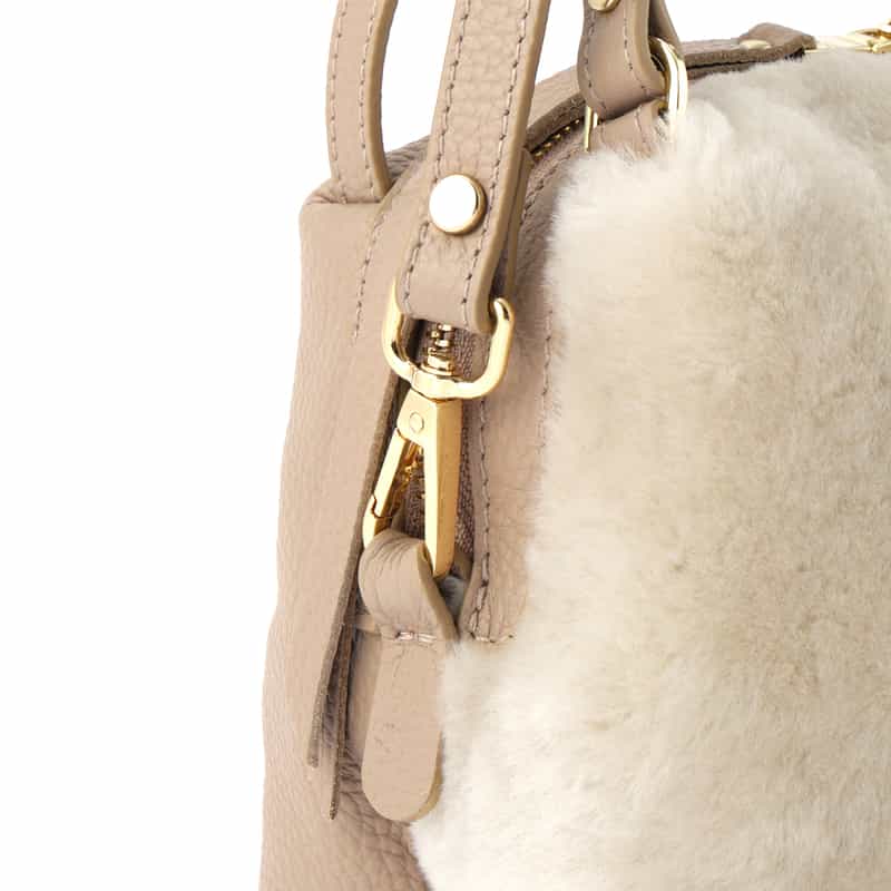 RIPANI RIPANI<リパーニ>ショルダーバッグ “RONDINE“ GRAY BEIGE