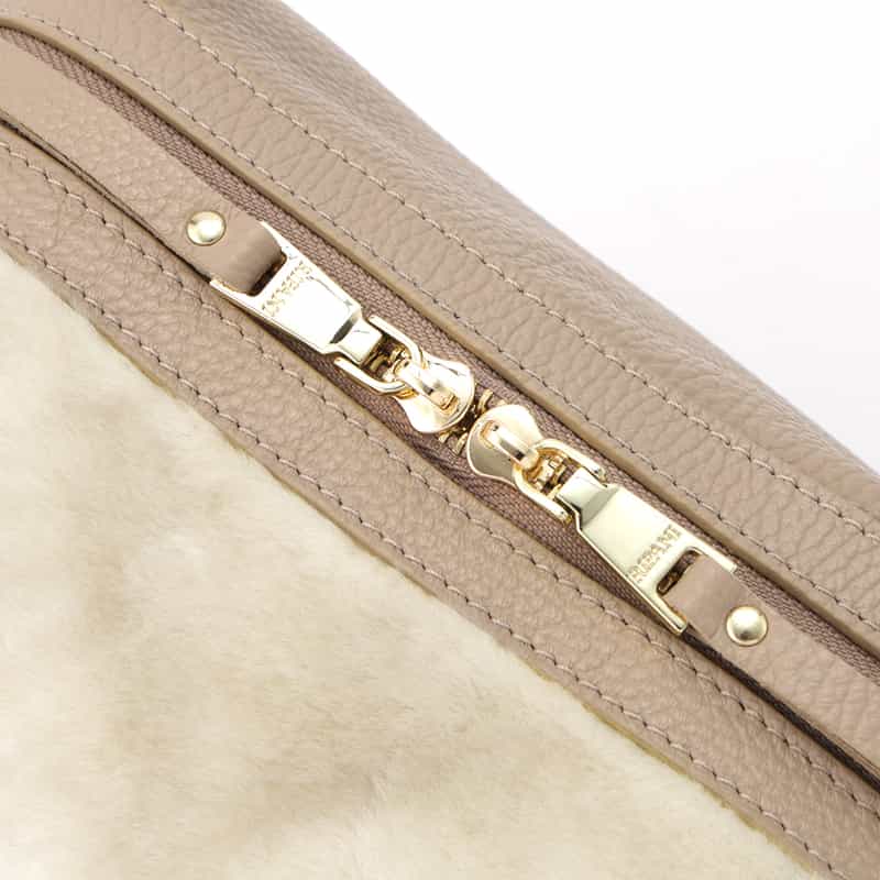 RIPANI RIPANI<リパーニ>ショルダーバッグ “RONDINE“ GRAY BEIGE