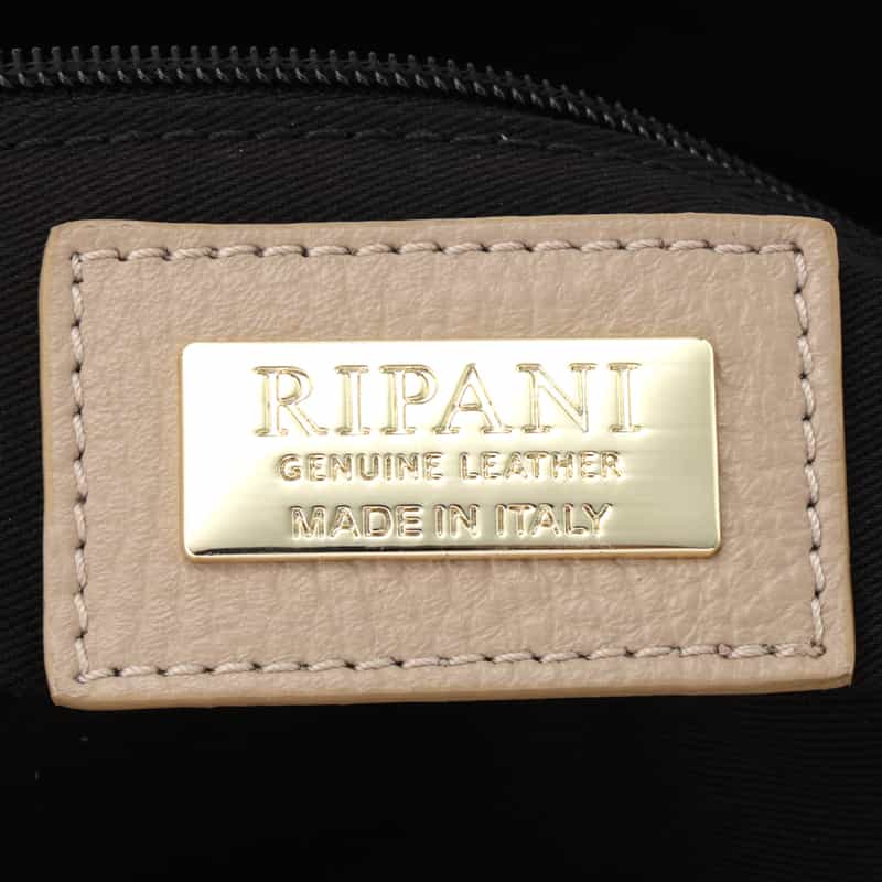 RIPANI RIPANI<リパーニ>ショルダーバッグ “RONDINE“ GRAY BEIGE