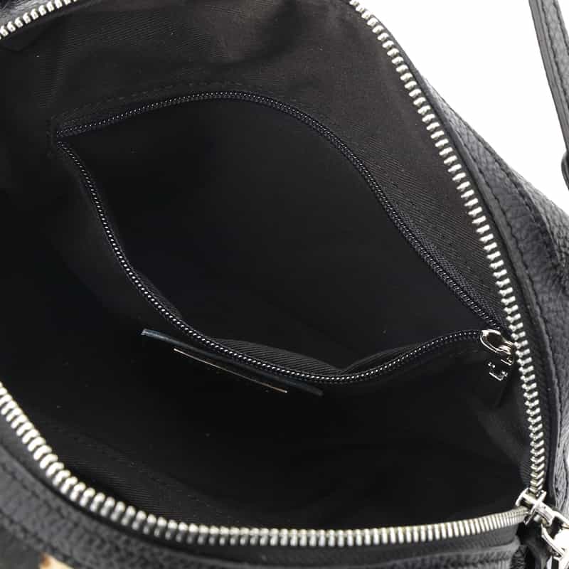 RIPANI RIPANI<リパーニ> アニマル柄ショルダーバッグ “RONDINE“ BROWN