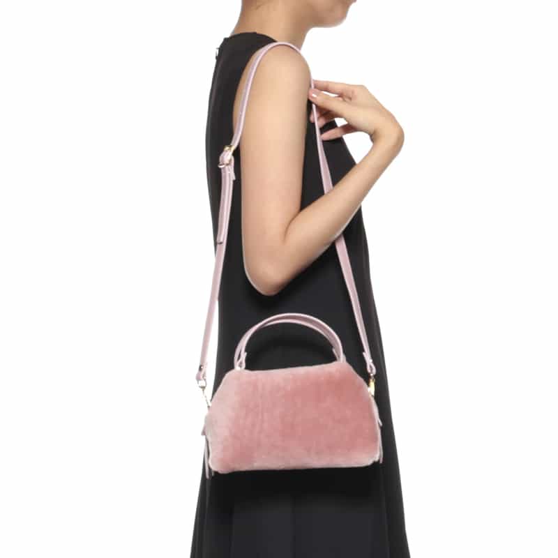 RIPANI RIPANI<リパーニ>ミニショルダーバッグ “RONDINE“ PINK