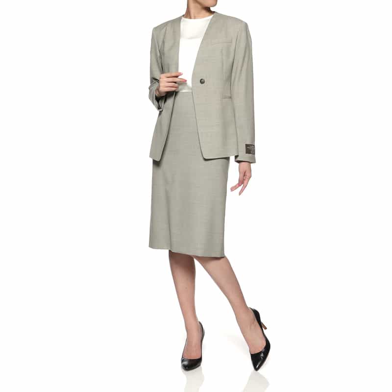 KIYOMI SAITO KIYOMI SAITO ＜キヨミ サイトウ＞ バーニーズ　ニューヨーク限定 セットアップスカート GREIGE