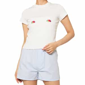 HOMME GIRLS ＜オム ガールズ＞ フルーツプリントTシャツ