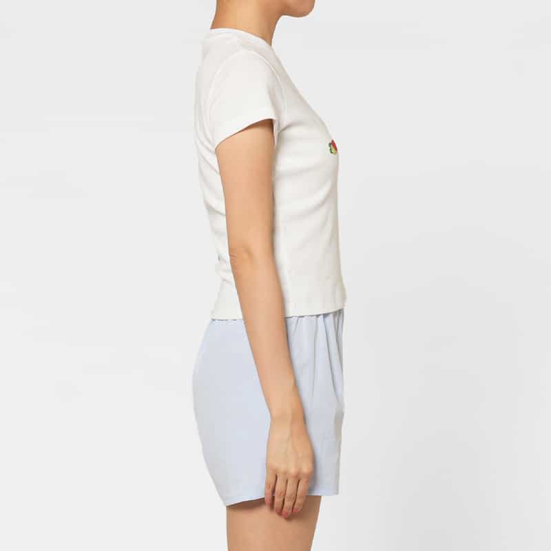 HOMME GIRLS HOMME GIRLS ＜オム ガールズ＞ フルーツプリントTシャツ WHITE