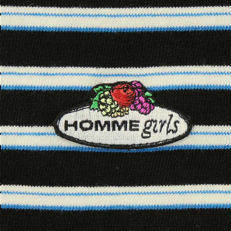 HOMME GIRLS HOMME GIRLS ＜オム ガールズ＞ マルチボーダー柄Tシャツ MULTI COLOR