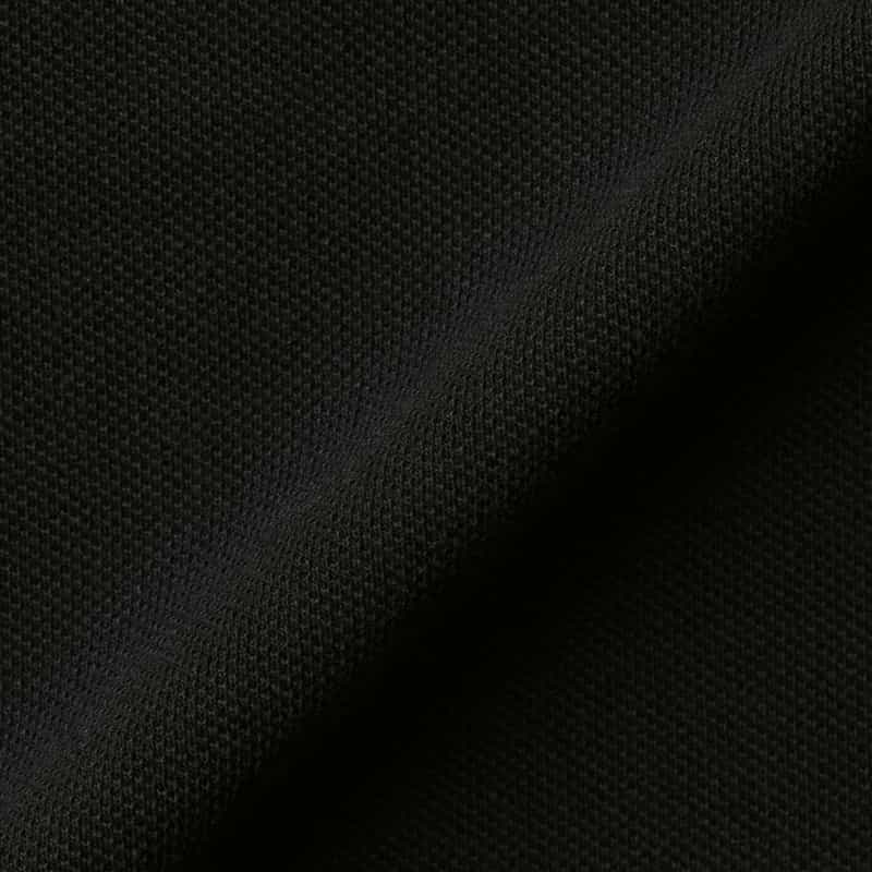 HOMME GIRLS HOMME GIRLS ＜オム ガールズ＞ ロゴ入りロングスリーブポロシャツ BLACK