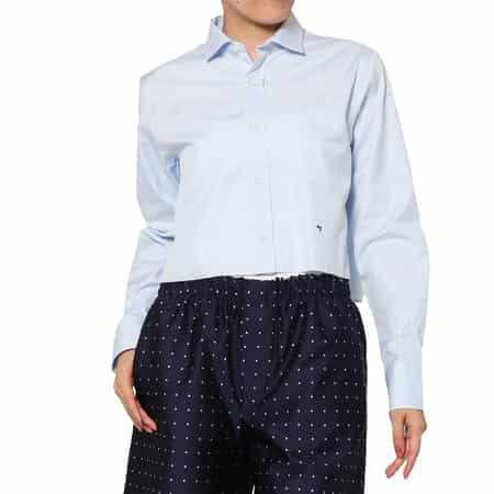 HOMME GIRLS ＜オム ガールズ＞ クロップドシャツ