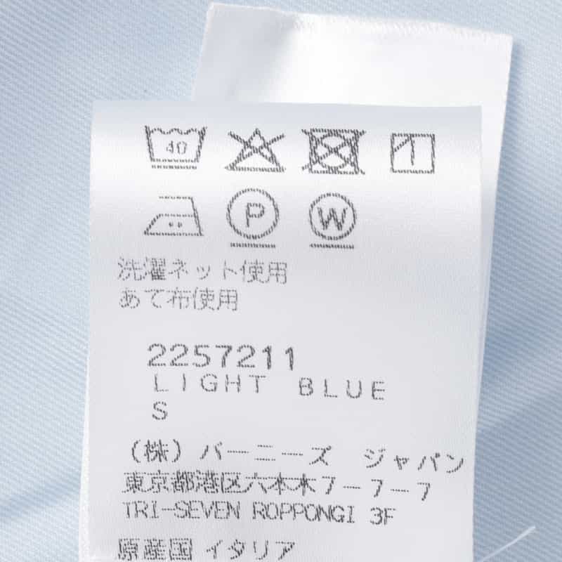 HOMME GIRLS HOMME GIRLS ＜オム ガールズ＞ クロップドシャツ LIGHT BLUE