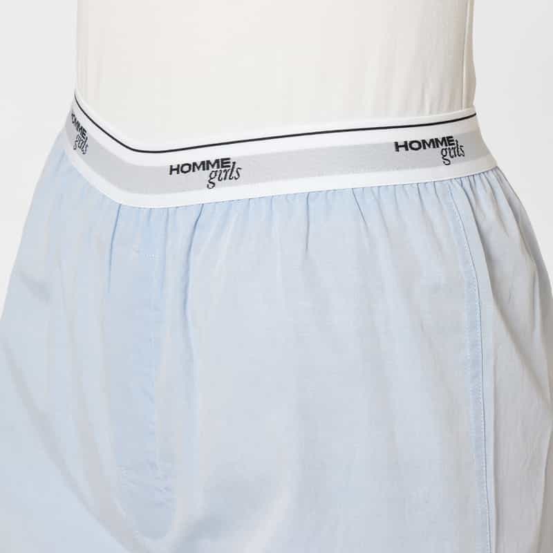 HOMME GIRLS HOMME GIRLS ＜オム ガールズ＞ ボクサーショートパンツ BLUE