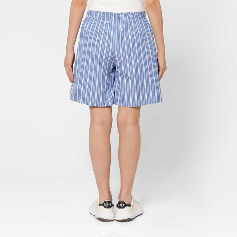 HOMME GIRLS HOMME GIRLS ＜オム ガールズ＞ ストライプ柄ボクサーショートパンツ BLUE