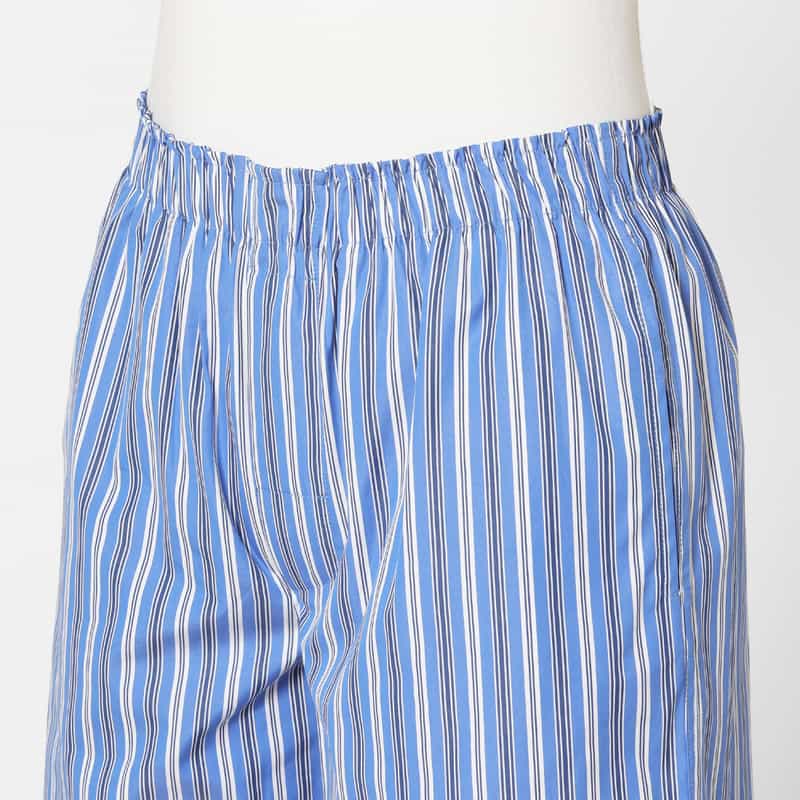 HOMME GIRLS HOMME GIRLS ＜オム ガールズ＞ ストライプ柄ボクサーショートパンツ BLUE