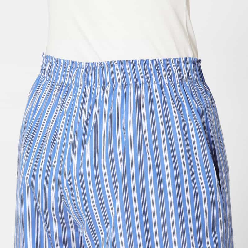 HOMME GIRLS HOMME GIRLS ＜オム ガールズ＞ ストライプ柄ボクサーショートパンツ BLUE